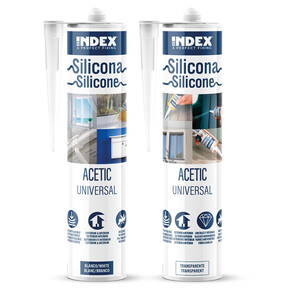 SI-UNI [CP] Siliconas. Silicona acética universal multiusos